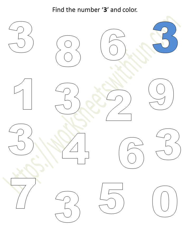 mathematics-preschool-find-the-number-3-and-color-worksheet-3